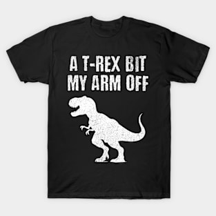 Funny Arm Amputee Dinosaur T-Rex T-Shirt